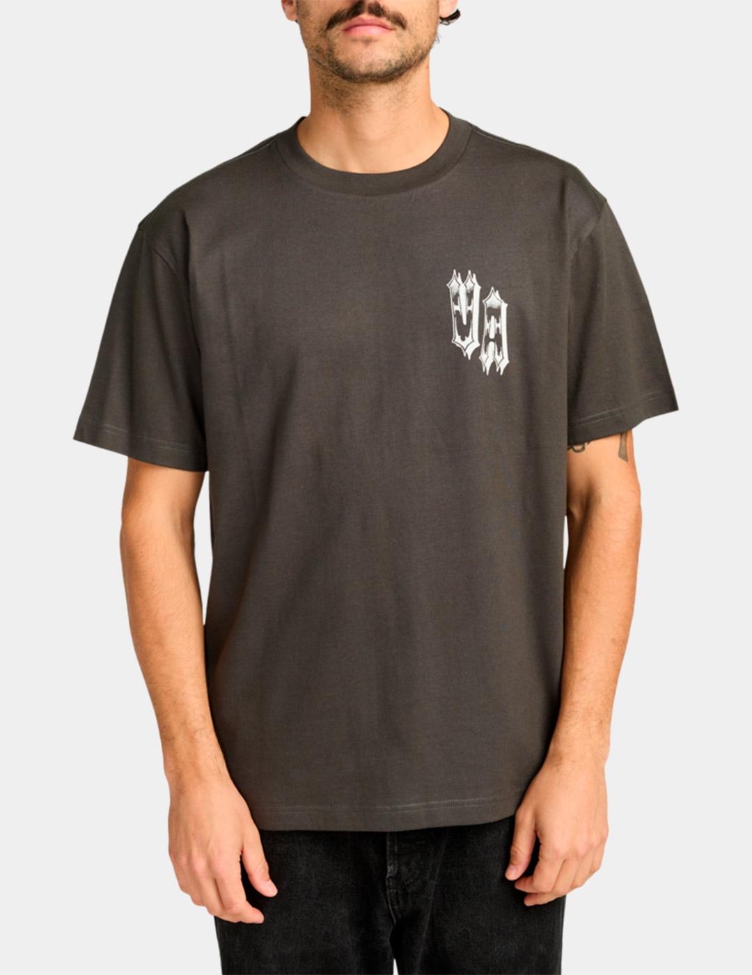 Camiseta RVCA DOUBLE TROUBLE - Pirate Black