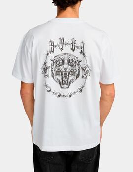 Camiseta RVCA DOUBLE TROUBLE - White