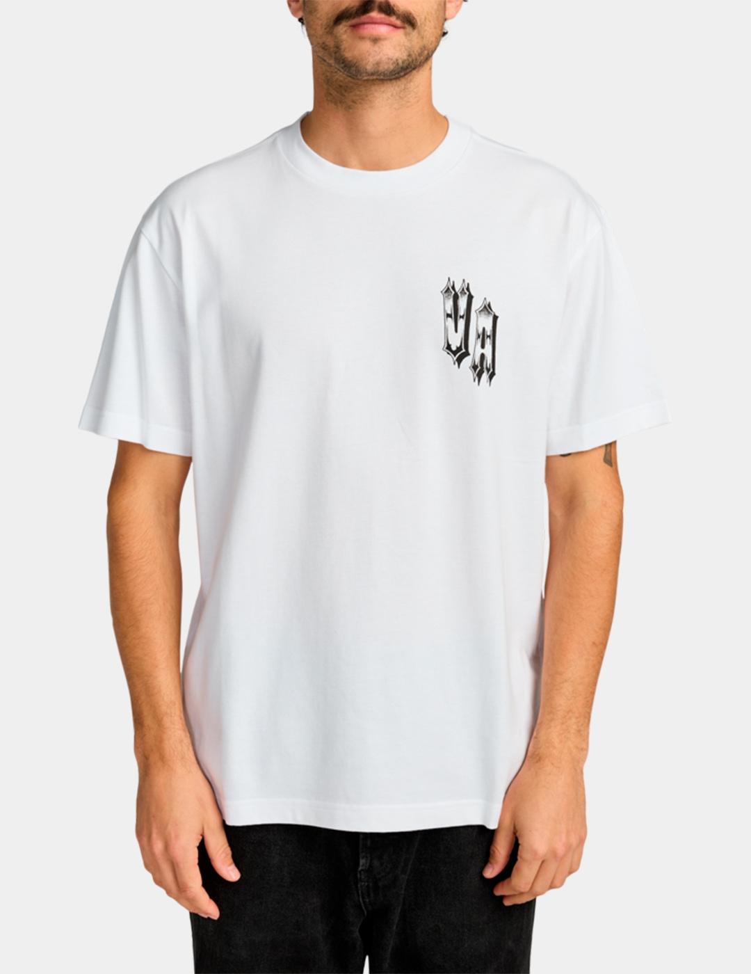 Camiseta RVCA DOUBLE TROUBLE - White