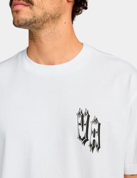 Camiseta RVCA DOUBLE TROUBLE - White