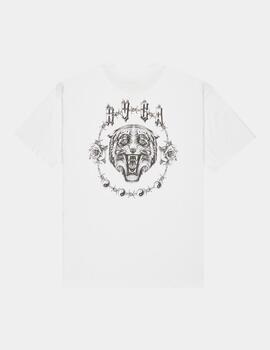 Camiseta RVCA DOUBLE TROUBLE - White