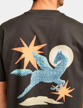 Camiseta RVCA PEGASUS - Pirate Black