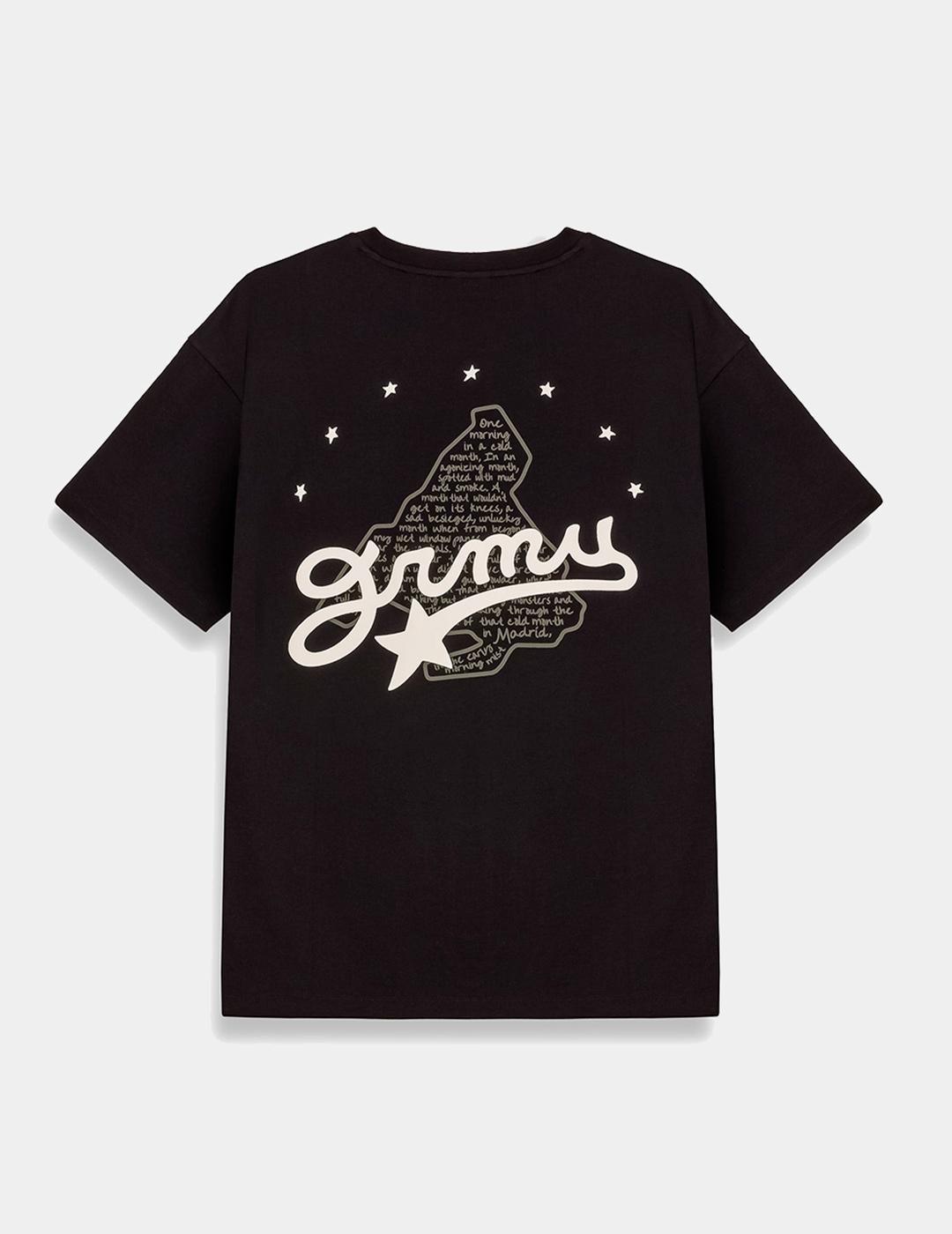 Camiseta GRIMEY MUD'S THE RESIDENCE - Black