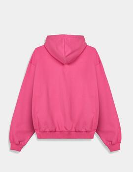 Sudadera Grimey Capucha THE SHELTER - Fucshia