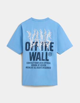 Camiseta VANS METAL WALL - Tranquil Blue