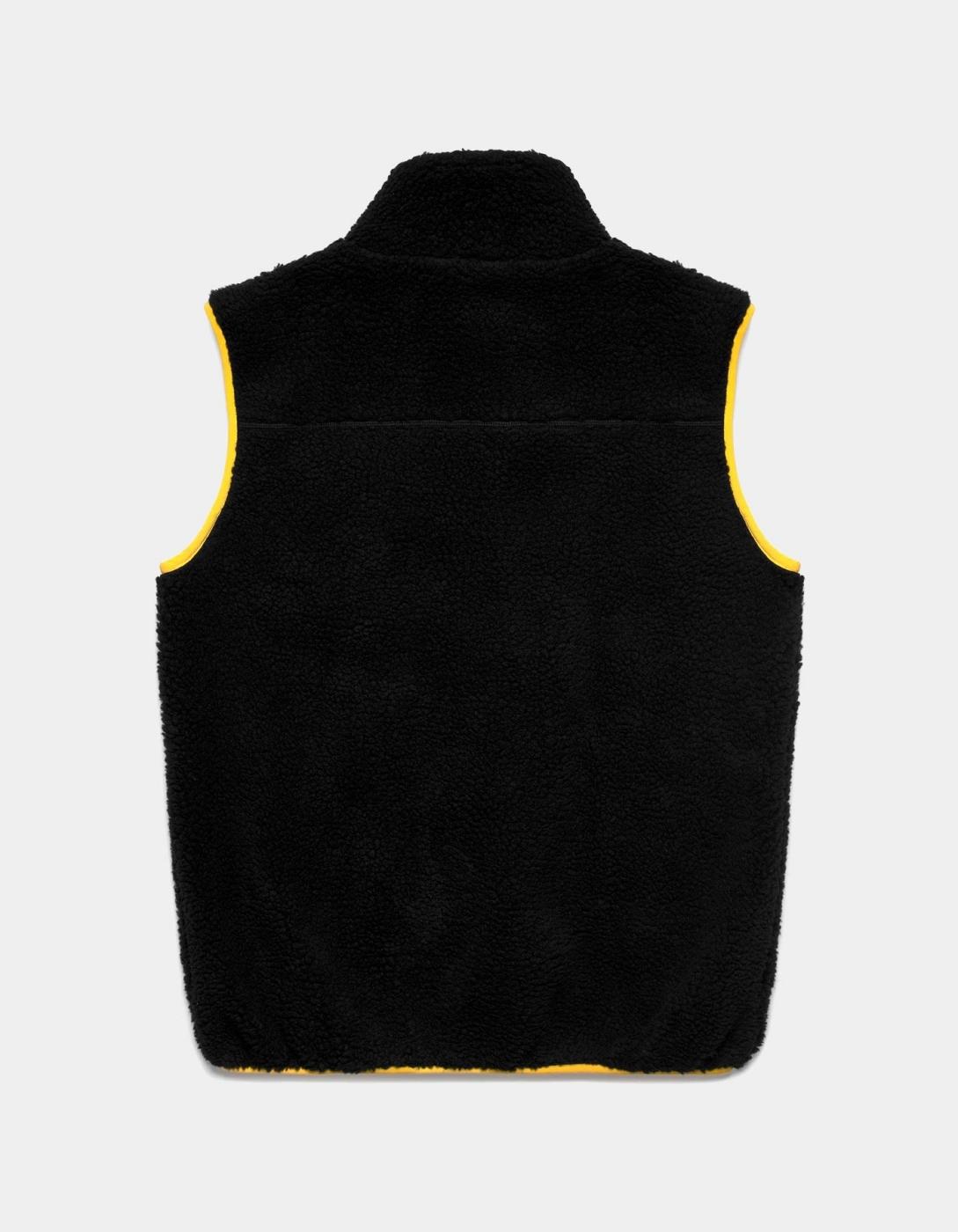 Chaleco KAPPA AUTHENTIC OLESIA - Black/Yellow/Spectra