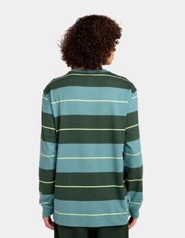 Camiseta ELEMENT LOWCASE PIGMENT LS - Treillis/Jungle Gree