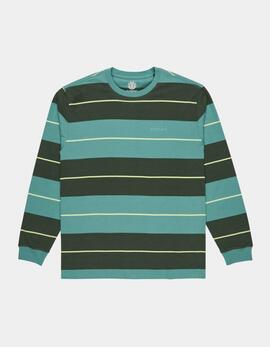 Camiseta ELEMENT LOWCASE PIGMENT LS - Treillis/Jungle Gree