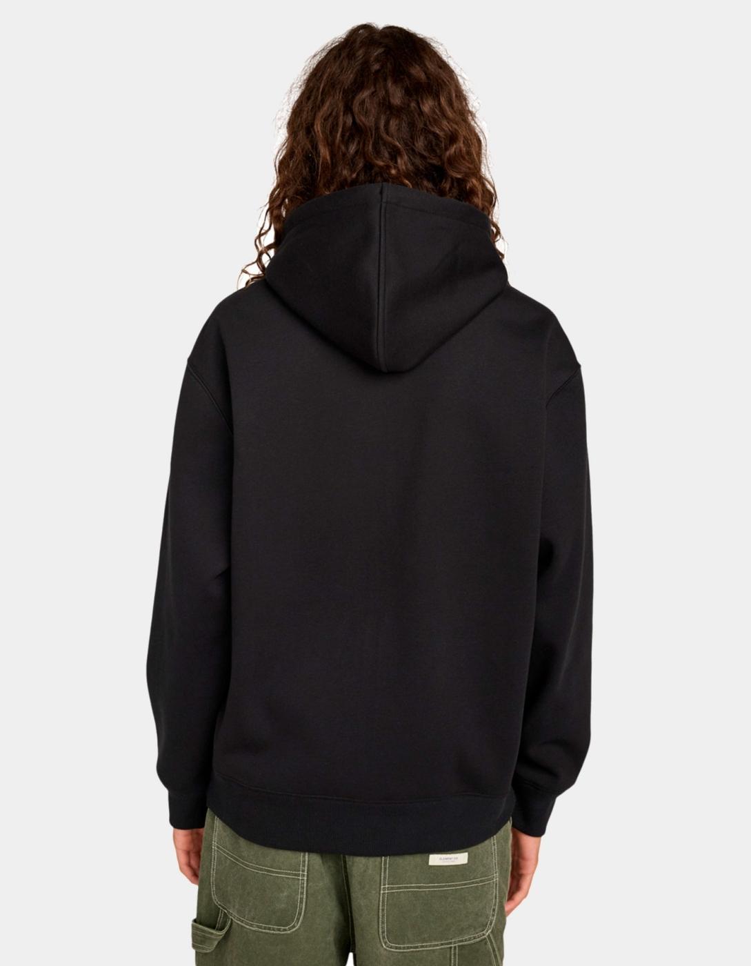 Sudadera Capucha ELEMENT Abierta ICON RAIN - Flint Black