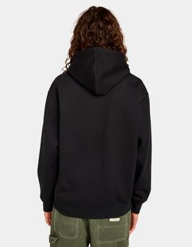 Sudadera Capucha ELEMENT Abierta ICON RAIN - Flint Black