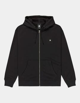 Sudadera Capucha ELEMENT Abierta ICON RAIN - Flint Black