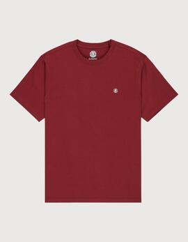 Camiseta ELEMENT ICON EMBROIDERY - Zinfandel