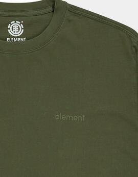 Camiseta ELEMENT LOWCASE PIGMENT LS - Rifle Green