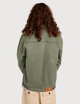 Cazadora ELEMENT TRUCKER CANVAS - Forest Night
