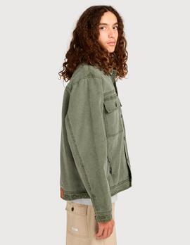 Cazadora ELEMENT TRUCKER CANVAS - Forest Night
