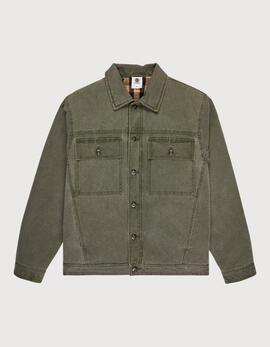 Cazadora ELEMENT TRUCKER CANVAS - Forest Night