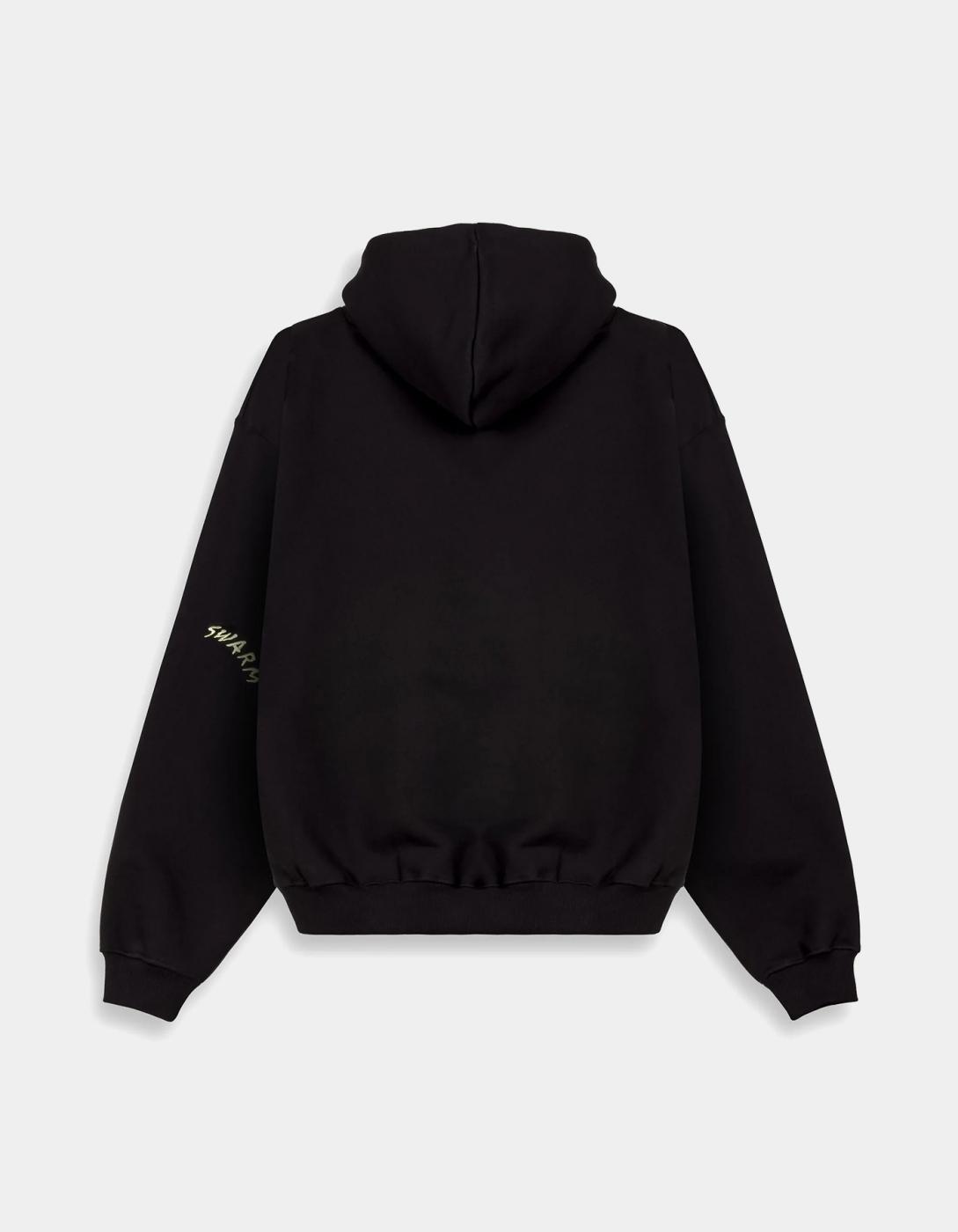 Sudadera Cap. THE SWARM DC X GRMY BOXY - Black