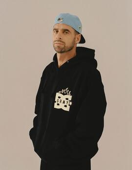 Sudadera Cap. THE SWARM DC X GRMY BOXY - Black