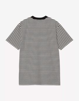 Camiseta CARHARTT WIP VERNER POCKET - Black / Wax