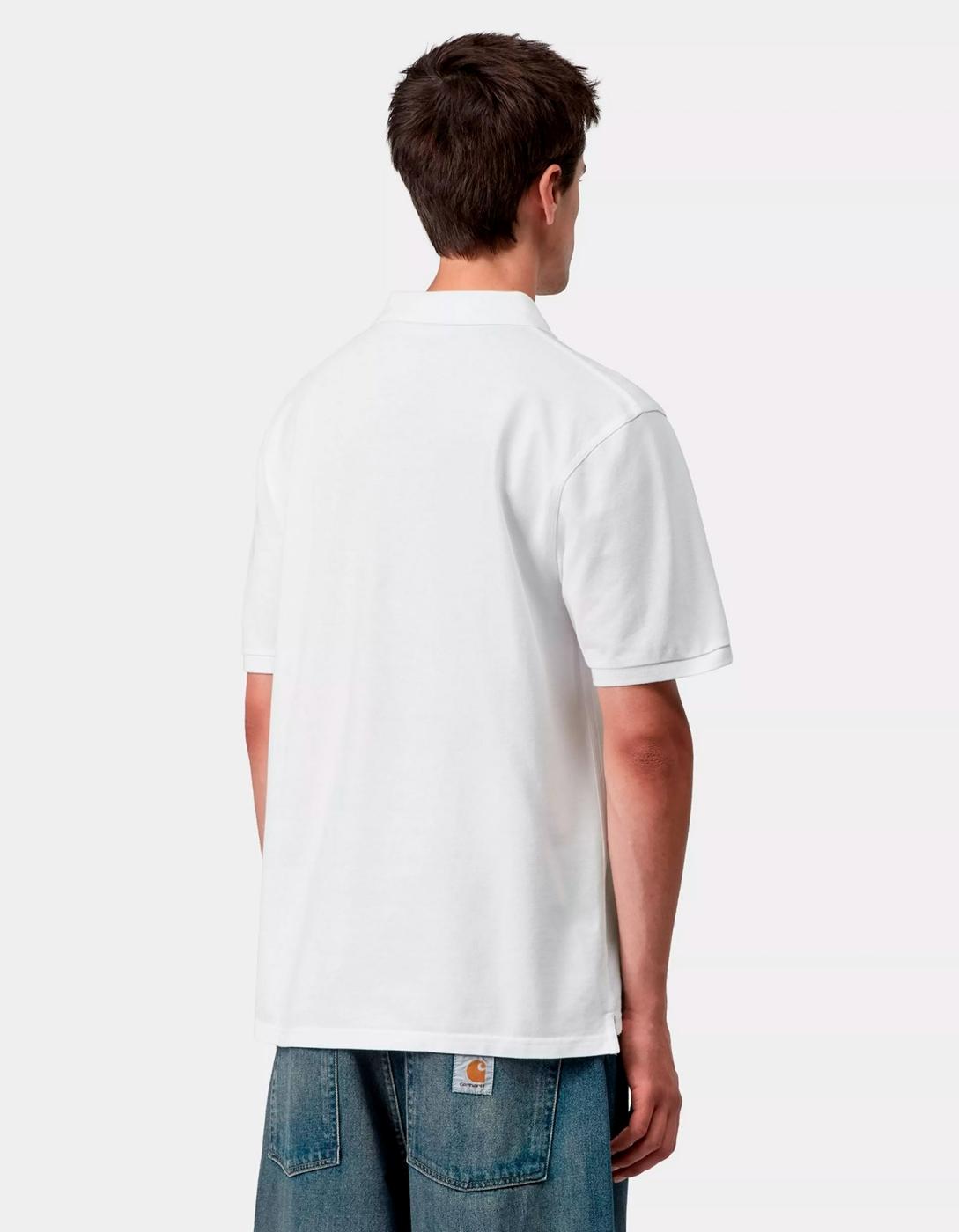 Polo  AMERICAN SCRIPT - White