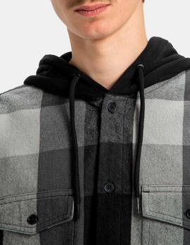 Camisa DCSHOES RUCKUS HOODED - Anthracite