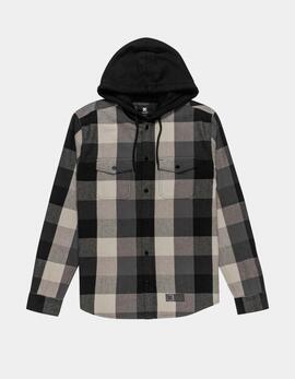 Camisa DCSHOES RUCKUS HOODED - Anthracite
