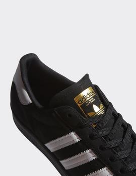 Zapatillas Adidas SUPERSTAR ADV - Negro/Negro/Blanco