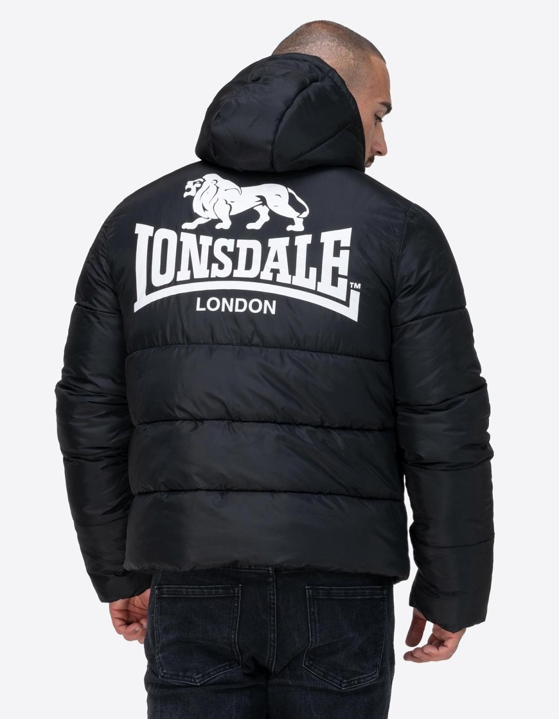 Cazadora LONSDALE TROVER - Black/White