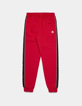 Pantalón KAPPA ALANZ 4 - Red Racing/Black/White
