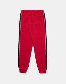 Pantalón KAPPA ALANZ 4 - Red Racing/Black/White