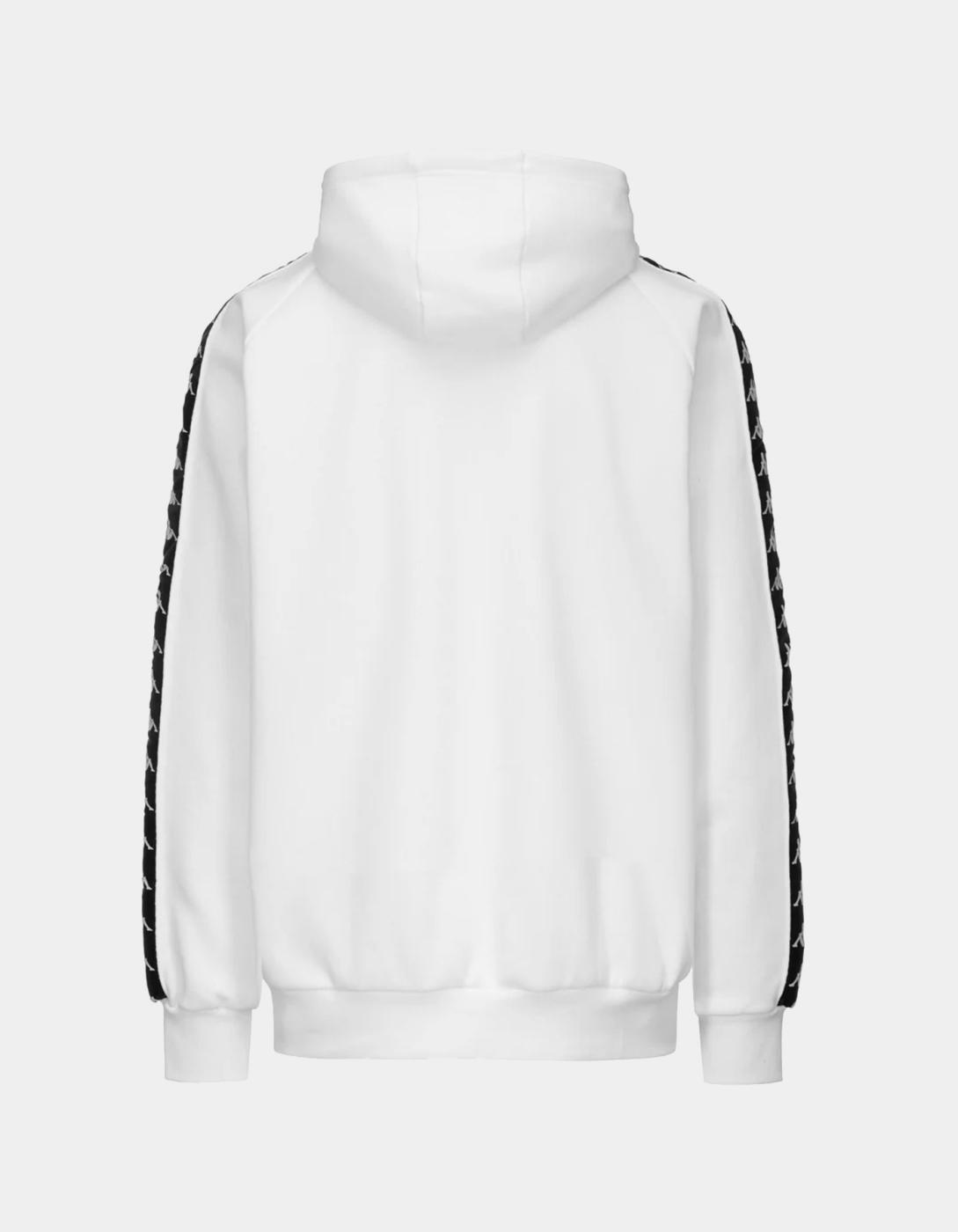 Sudadera Capucha KAPPA MADISON 2 - White/Black