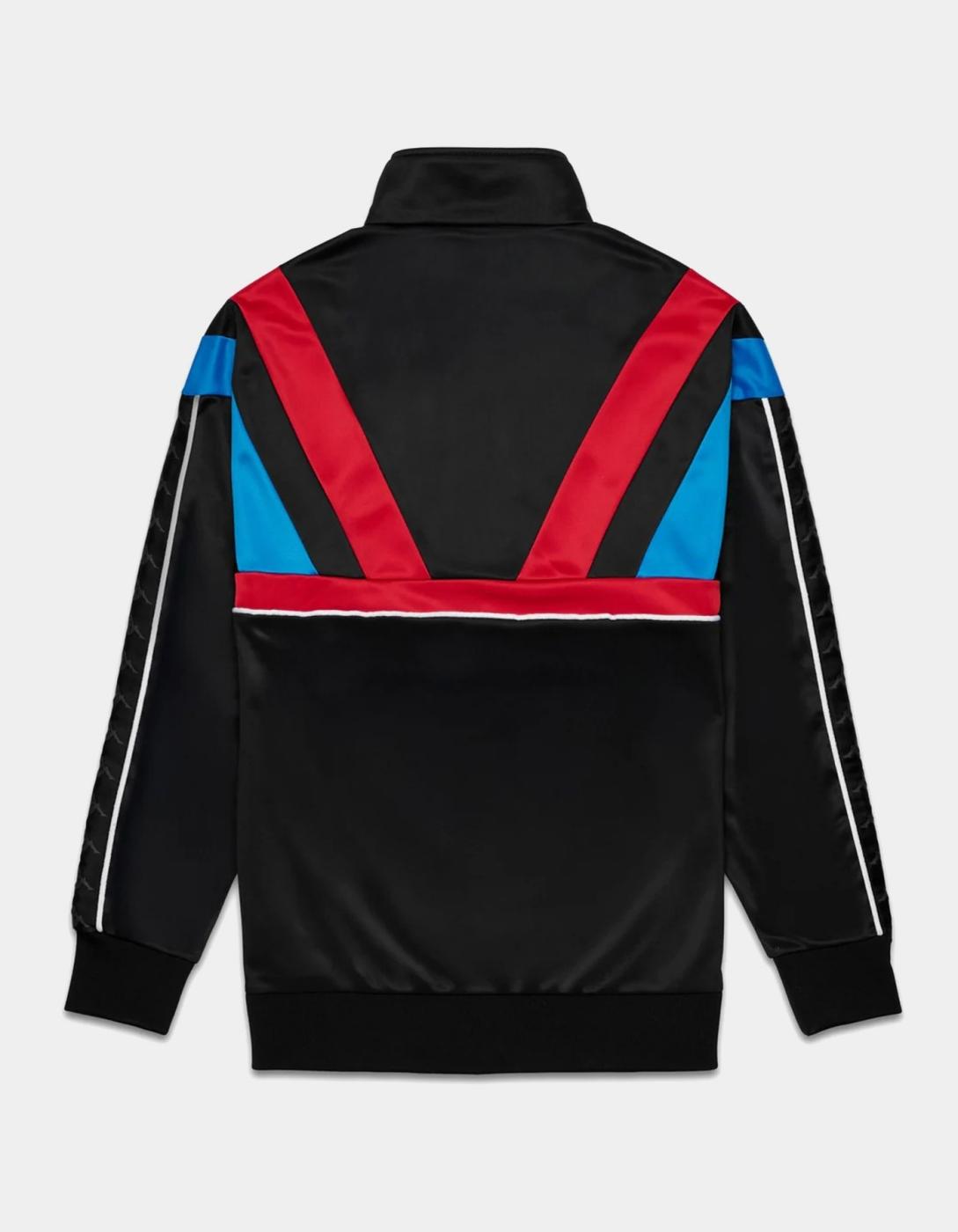 Chaqueta KAPPA ORLANDO - Black/Red Racing/Blue Sea