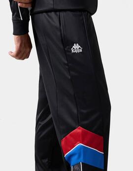 Pantalón KAPPA ORESTE - Black/Red Racing/Blue Sea