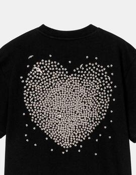 Camiseta CARHARTT WIP W' HEARTS OF HARTTS - Black