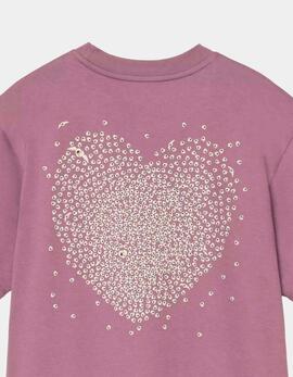 Camiseta CARHARTT WIP W' HEARTS OF HARTTS - Phlox