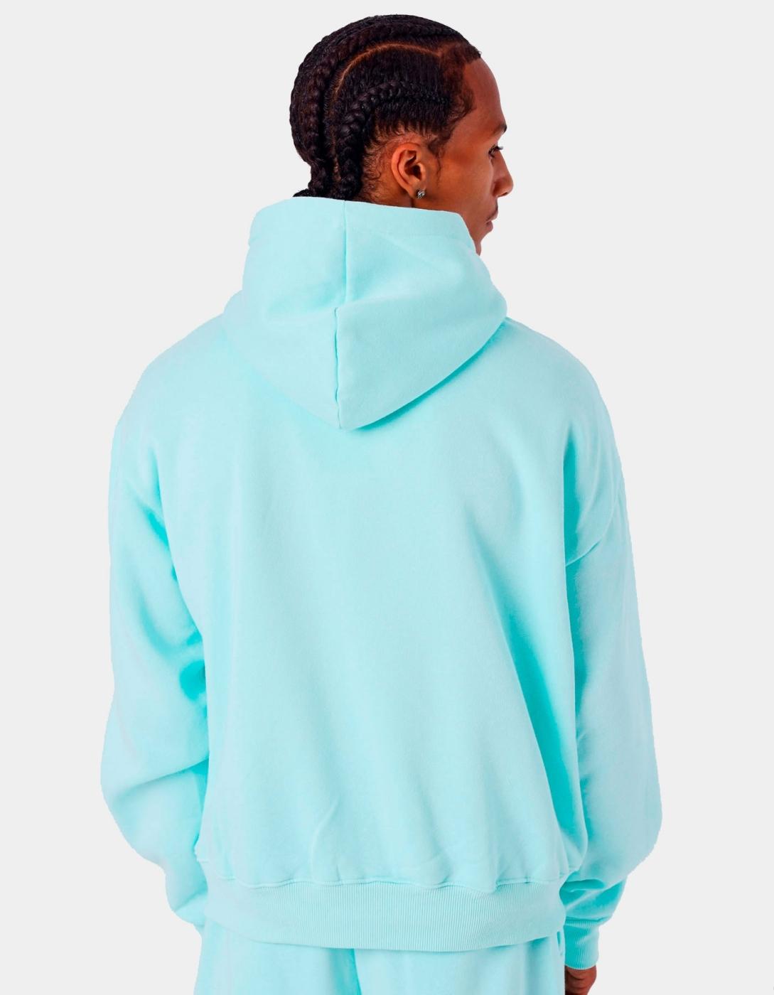 Sudadera Capucha Abierta PXP 2534000 - Menta