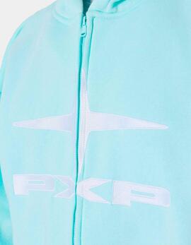 Sudadera Capucha Abierta PXP 2534000 - Menta
