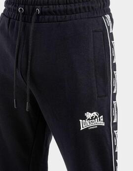 Pantalón Chándal LONSDALE GRUTNESS - Black/White