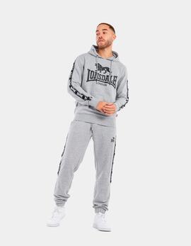 Pantalón Chándal LONSDALE GRUTNESS - Marl Grey/Black/White