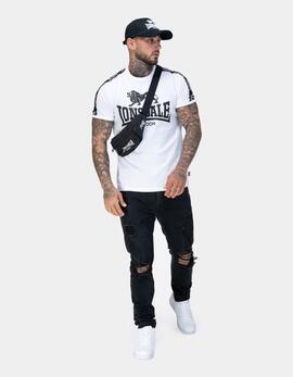 Camiseta LONSDALE STOUR - White/Black
