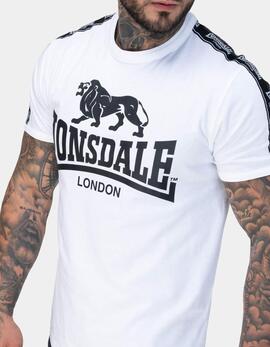 Camiseta LONSDALE STOUR - White/Black