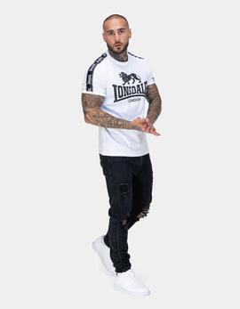 Camiseta LONSDALE STOUR - White/Black