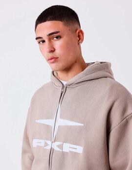 Sudadera Capucha Abierta PROJECT X PARIS 2534000 - Topo