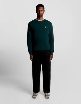 Sudadera Crew LYLE & SCOTT ML424VOG - Dark Green