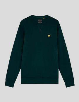 Sudadera Crew LYLE & SCOTT ML424VOG - Dark Green
