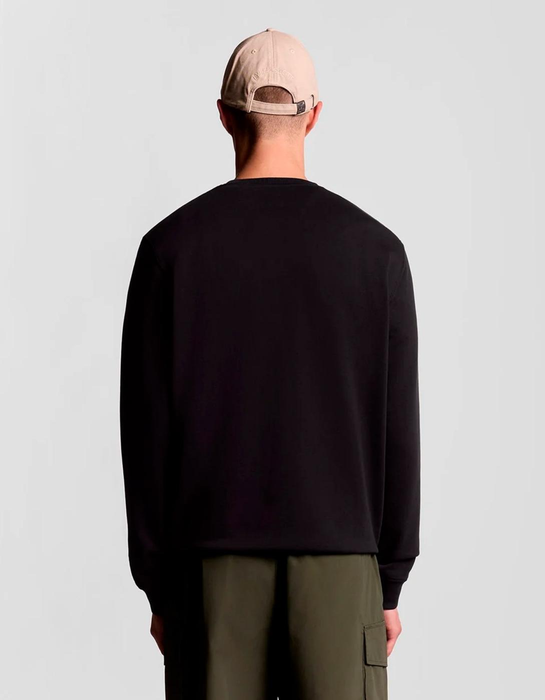 Sudadera Crew LYLE & SCOTT ML424VOG - Jet Black