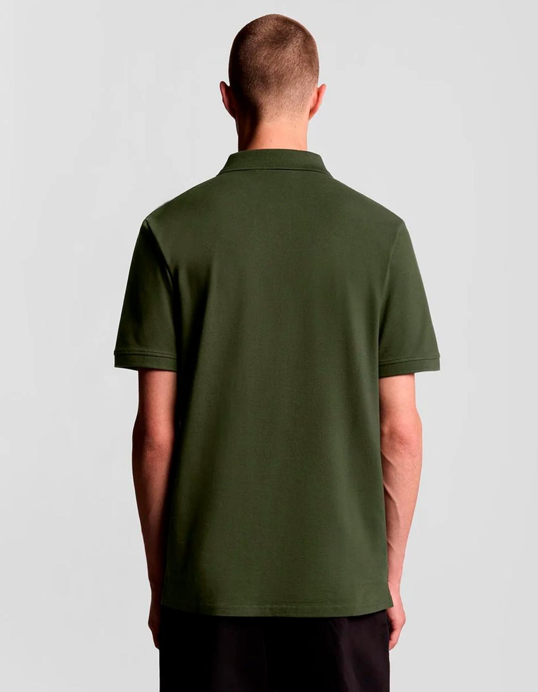 Polo LYLE & SCOTT SP400VOG - Olive