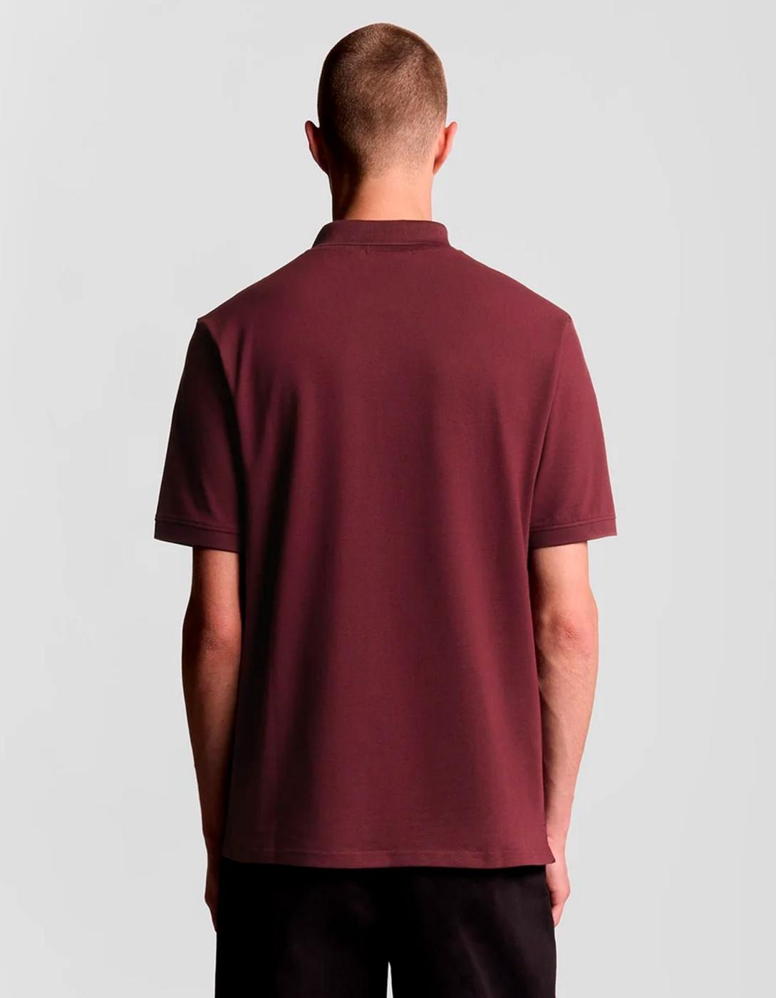 Polo Lyle & Scott SP400VOG - Burgundy