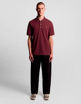Polo Lyle & Scott SP400VOG - Burgundy
