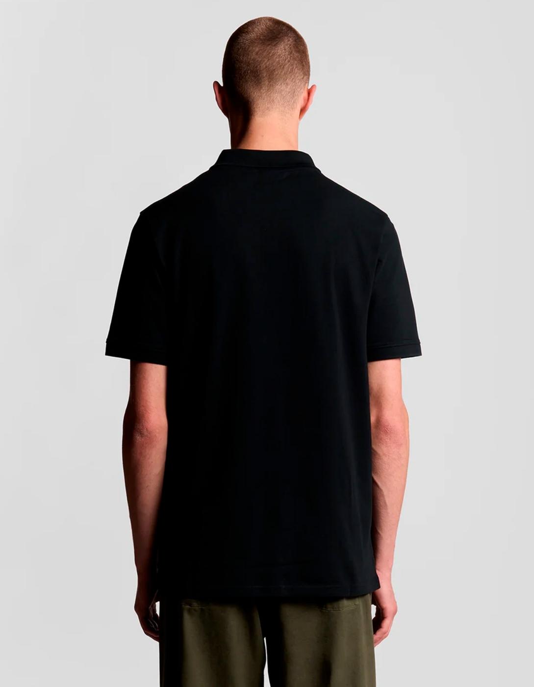 Polo LYLE & SCOTT SP400VOG - Jet Black
